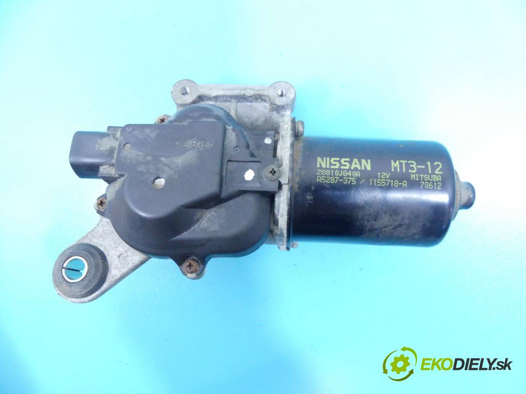 Nissan X-trail II 2008-2013 2.5 16v manual 124 kW 2488 cm3 5- motor stěračů přední 28810-JG40A
