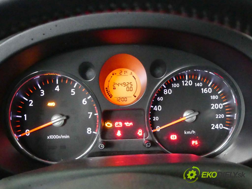 Nissan X-trail II 2008-2013 2.5 16v 169KM manual 124 kW 2488 cm3 5- prístrojovka/ budíky JG403 (Prístrojové dosky, displeje)