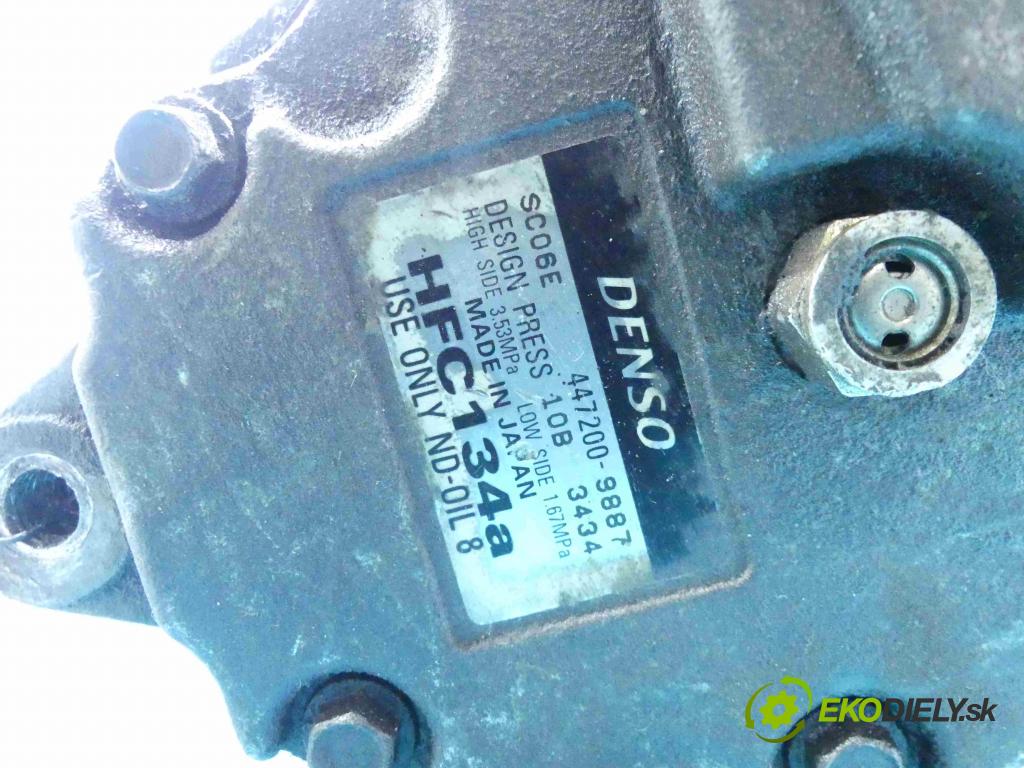 Daihatsu YRV 2000-2005 1.3 16v 87 HP manual 64 kW 1298 cm3 5- čerpadlo klimatizácie 447200-9887