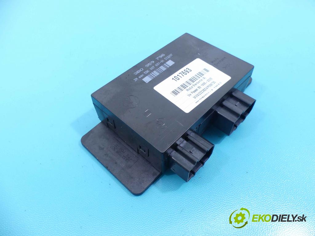 Vw Passat B5 1995-2005 1.9 tdi 110 HP manual 81 kW 1896 cm3 4- modul riadiaca jednotka 3B0959796 (Ostatné)