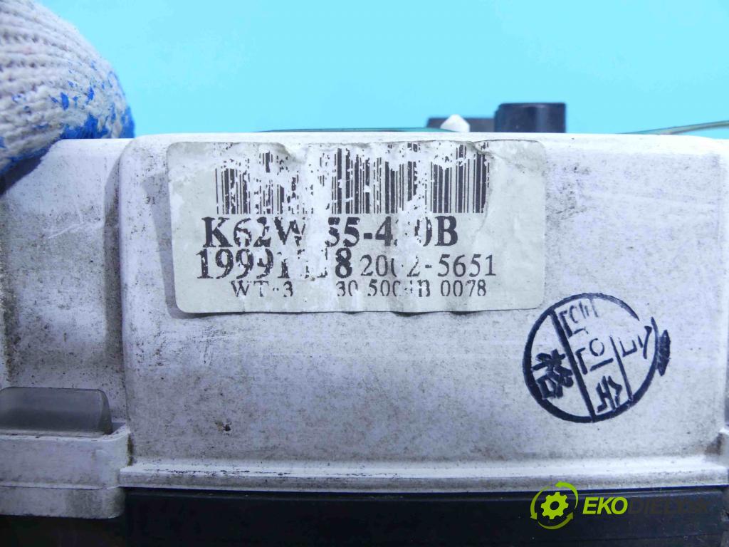 Kia K2700 2.7d 80 HP manual 59 kW 2665 cm3 3 prístrojovka/ budíky