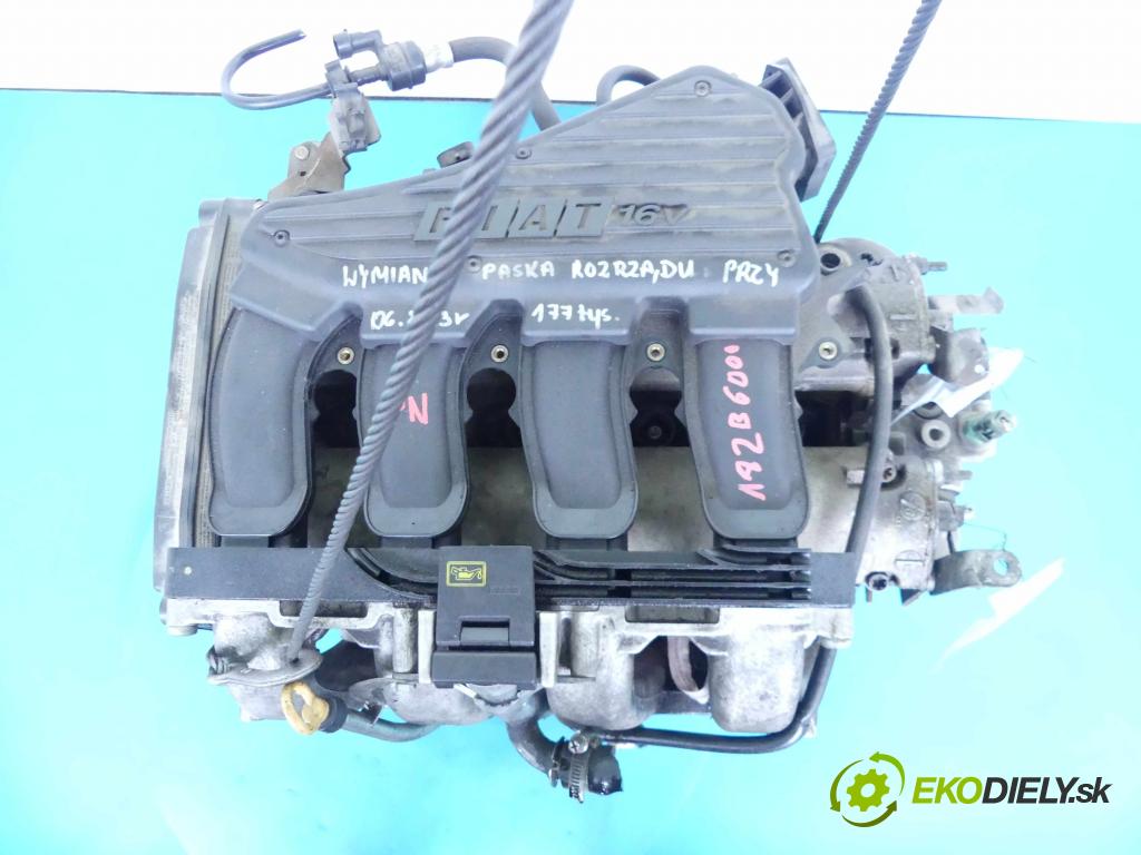 Fiat Stilo 1.6 16v 103 hp manual 76 kW 1596 cm3 3- motor benzín 182B6000