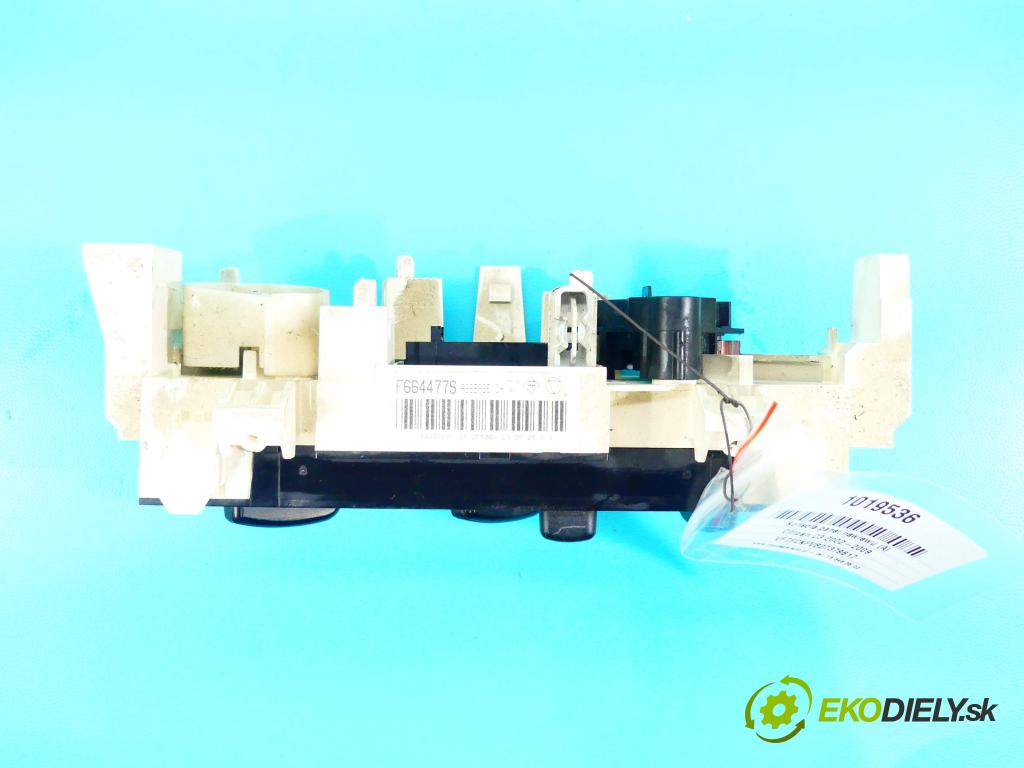 Citroen C3 2002-2009 1.4 73 HP manual 54 kW 1360 cm3 5- panel kúrenia F664477S