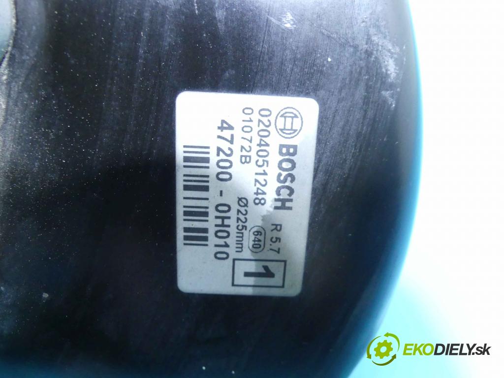 Toyota Aygo 2005-2014 1.0 vvti 68 HP manual 50 kW 998 cm3 5- servo brzdové 47200-0H010