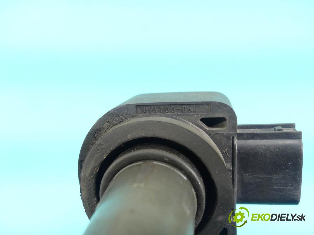 Honda Civic VII 2000-2006 1.6 16v 110 HP manual 81 kW 1590 cm3 3- cievka zapaľovacia 099700-061 (Zapaľovacie cievky, moduly)