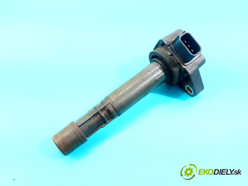 Honda Civic VII 2000-2006 1.6 16v 110 HP manual 81 kW 1590 cm3 3- cievka zapaľovacia 099700-061 (Zapaľovacie cievky, moduly)