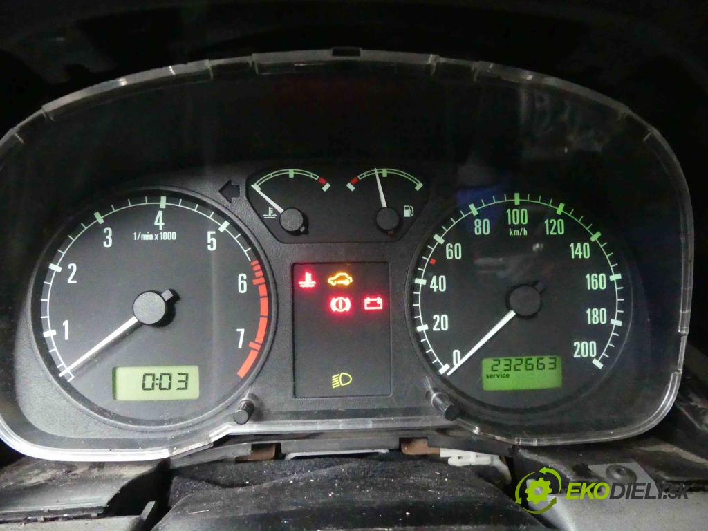 Skoda Octavia I 1996-2010 1.6 75 hp manual 55 kW 1598 cm3 5- Přístrojová deska 1U1919034A (Přístrojové desky, displeje)