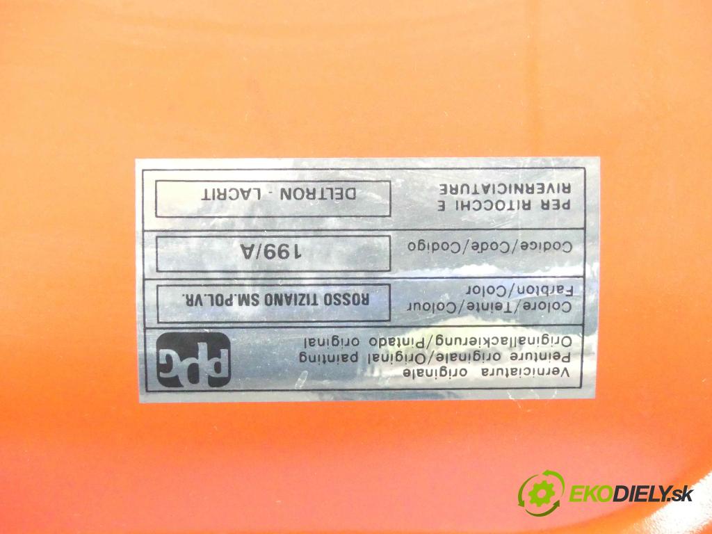 Fiat Seicento 0.9 39 hp manual 29 kW 899 cm3 3- zadní kufrové dveře  (Zadní kapoty)