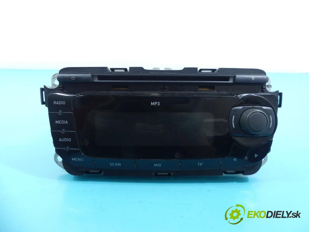 Seat Ibiza IV 6J 2008-2017 1.4 16v 86 HP manual 63 kW 1390 cm3 5- Radio  6J0035153