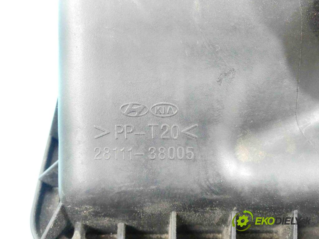 Kia Magentis I 2000-2005 2.0 16v 136 HP manual 100 kW 1997 cm3 4- obal filtra vzduchu 28111-38005 (Obaly filtrov vzduchu)