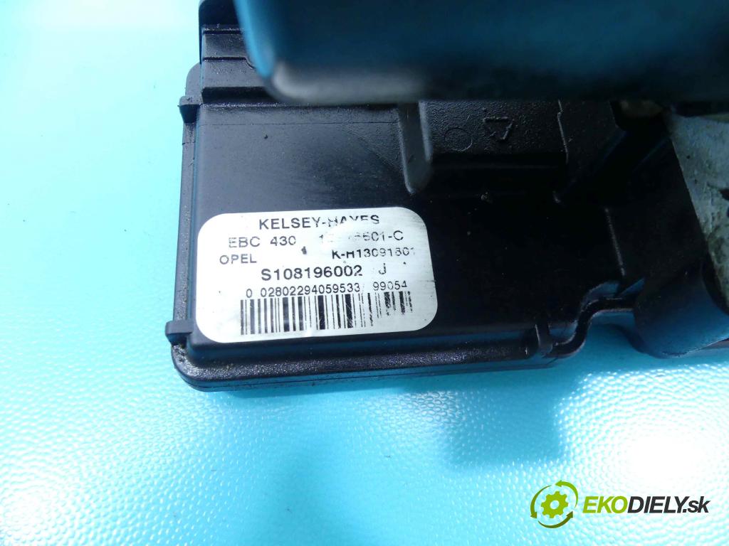 Opel Vectra B 1995-2002 1.8 16v 116 hp manual 85 kW 1779 cm3 4- čerpadlo abs S108196002J (Pumpy brzdové)
