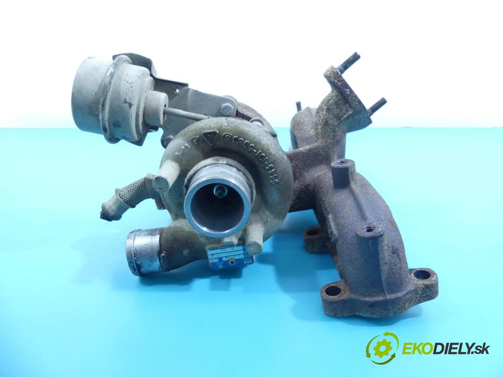 Seat Cordoba II 6L 2002-2008 1.9 tdi 101 HP manual 74 kW 1896 cm3 4- turbodúchadlo, turbo 038253016L (Turbodúchadlá (kompletné))