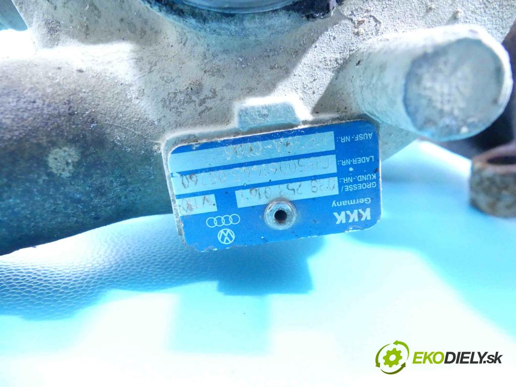 Seat Cordoba II 6L 2002-2008 1.9 tdi 101 HP manual 74 kW 1896 cm3 4- turbodúchadlo, turbo 038253016L (Turbodúchadlá (kompletné))