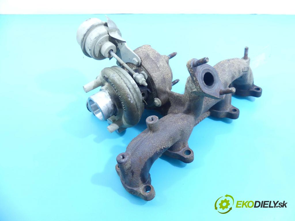 Seat Cordoba II 6L 2002-2008 1.9 tdi 101 HP manual 74 kW 1896 cm3 4- turbodúchadlo, turbo 038253016L (Turbodúchadlá (kompletné))