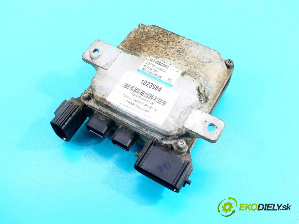 Subaru Forester III SH 08-13 2.0 D BOXER 147 HP manual 108 kW 1998 cm3 5- modul riadiaca jednotka E2710-58005 (Ostatné)