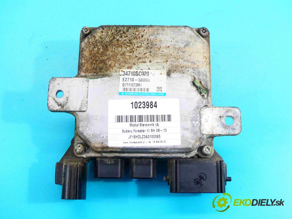 Subaru Forester III SH 08-13 2.0 D BOXER 147 HP manual 108 kW 1998 cm3 5- modul riadiaca jednotka E2710-58005 (Ostatné)