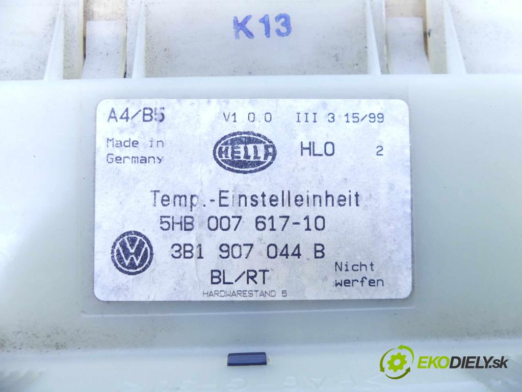 Vw Bora 1.9 tdi 116 HP manual 85 kW 1896 cm3 5- panel kúrenia 3B1907044B