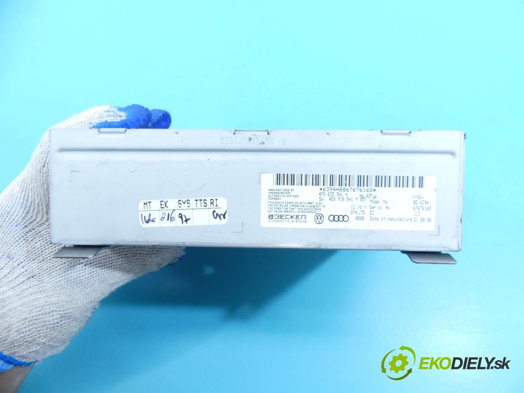 Audi A6 C6 2004-2011 3.0 TDI quattro 232KM manual 171 kW 2967 cm3 5- Zesilovač: 4F0035541H (Zosilňovače)