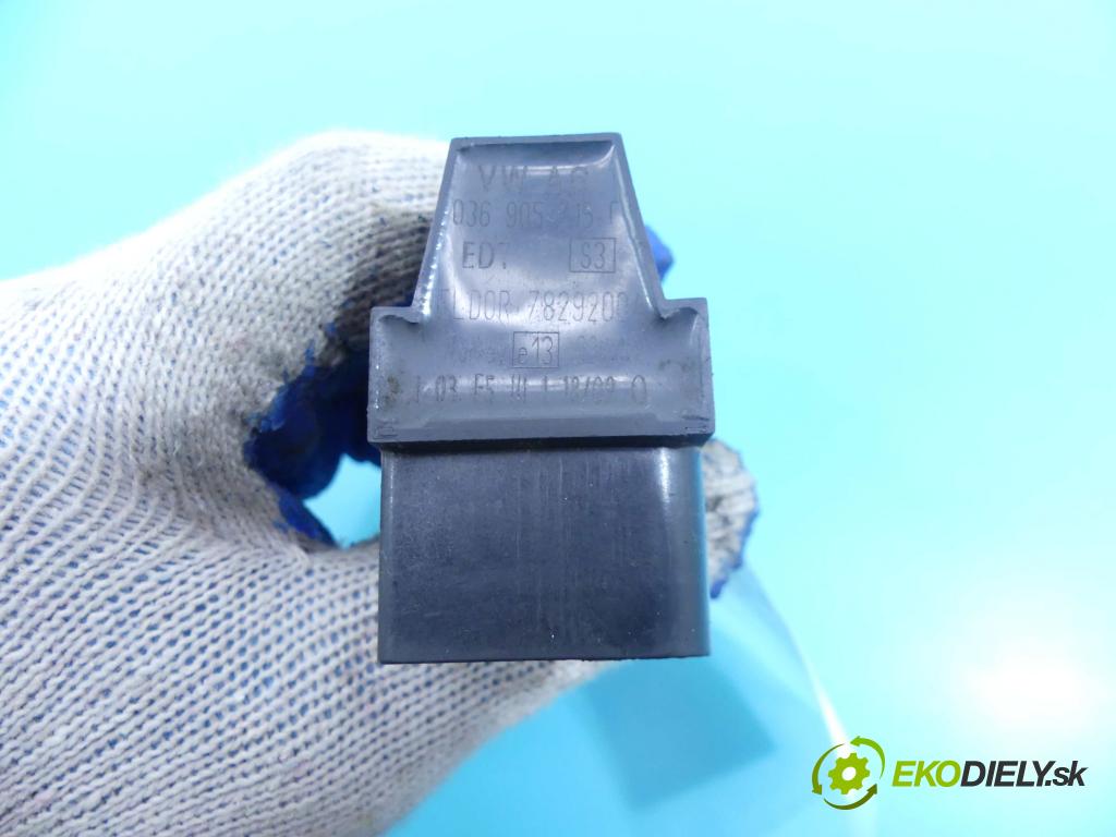 Vw Golf VI 2008-2013 1.4 16v 80 HP manual 59 kW 1390 cm3 5- cievka zapaľovacia 036905715F (Zapaľovacie cievky, moduly)