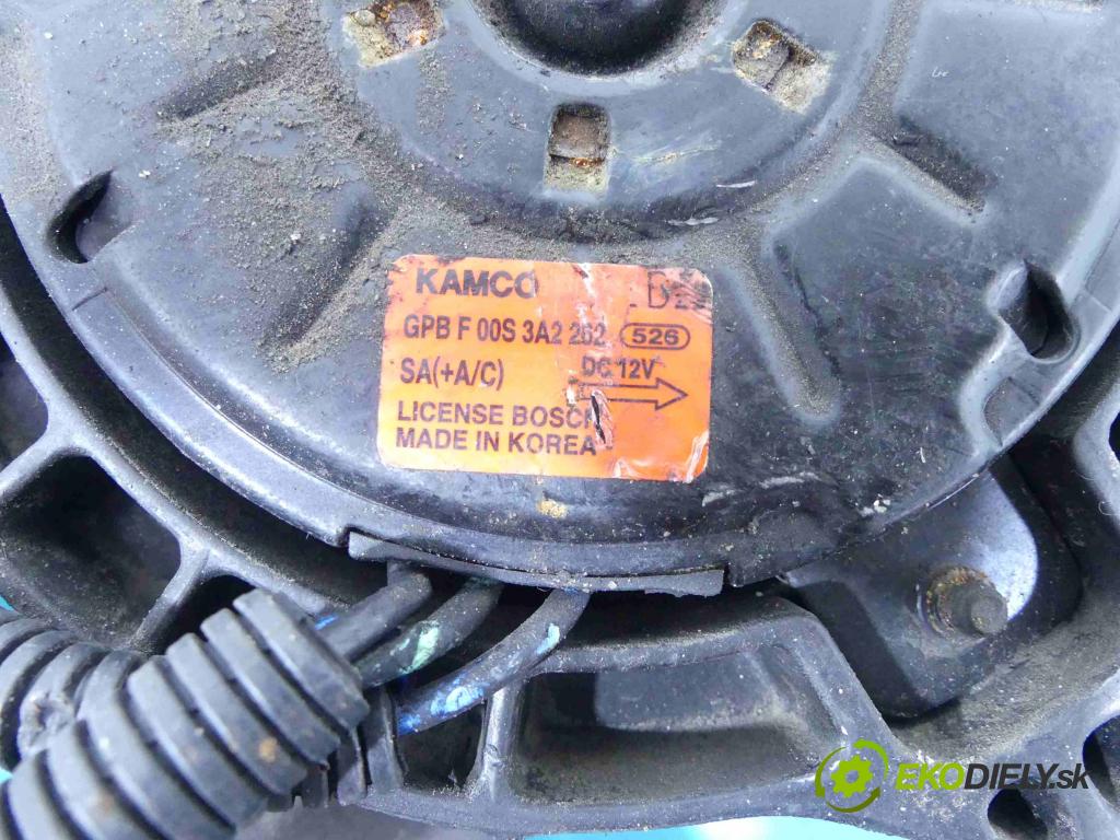 Kia Picanto I 2003-2011 1.0 61 HP manual 44,5 kW 999 cm3 5- Ventilátor chladiča GPBF00S3A2262