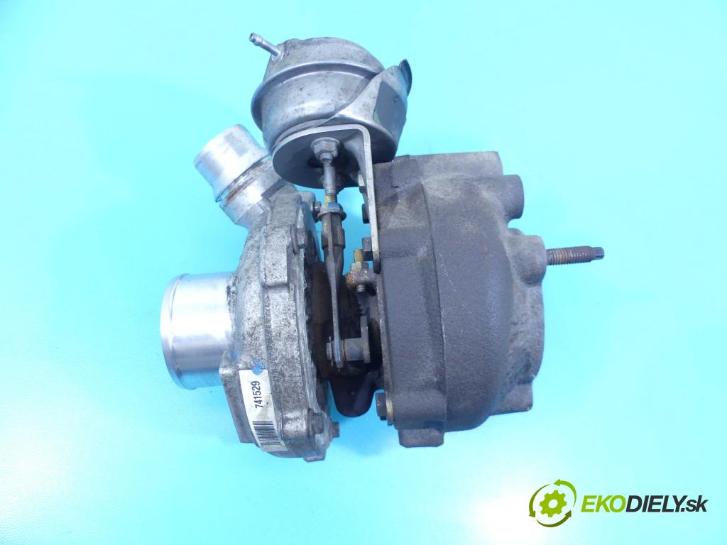 Renault Laguna III 2007-2015 2.0 dci 131 HP manual 96 kW 1995 cm3 5- turbodúchadlo, turbo 765015-4 (Turbodúchadlá (kompletné))