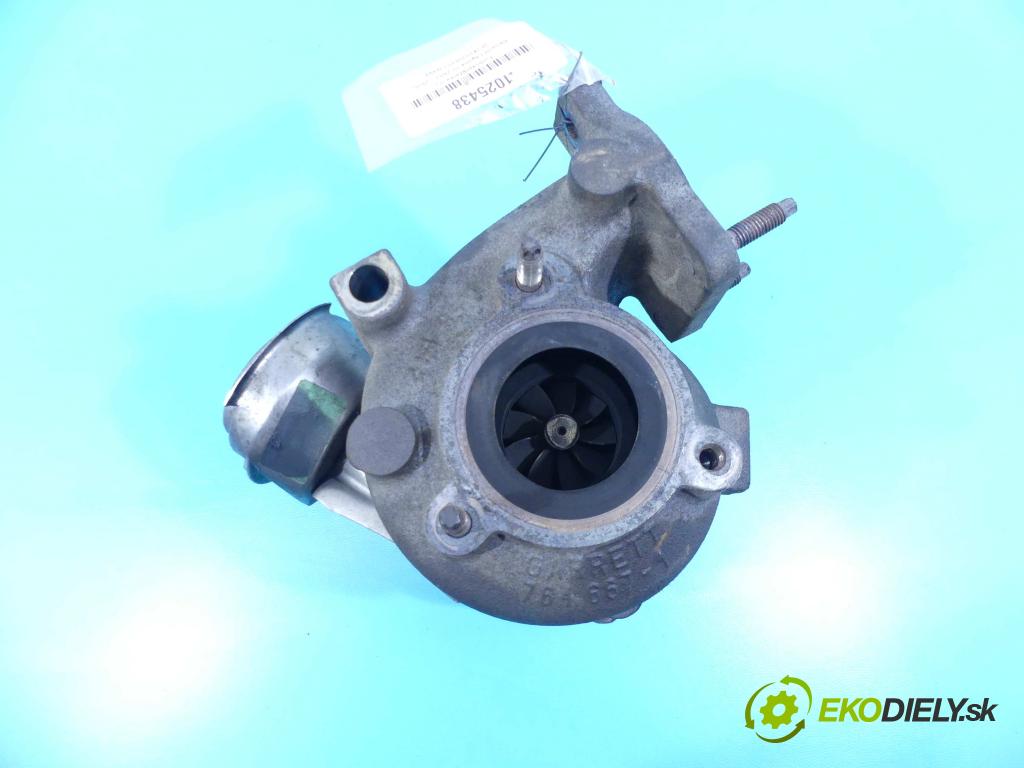 Renault Laguna III 2007-2015 2.0 dci 131 HP manual 96 kW 1995 cm3 5- turbodúchadlo, turbo 765015-4 (Turbodúchadlá (kompletné))