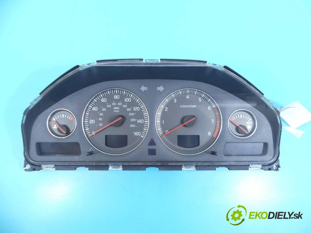 Volvo S60 I 2000-2010 2.5 T 209KM automatic 154 kW 2521 cm3 4- prístrojovka/ budíky 8673261 (Prístrojové dosky, displeje)