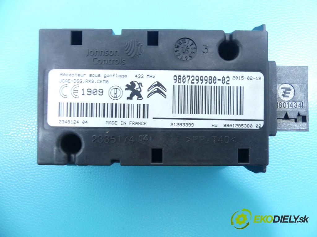 Citroen C4 II 2010-2017 1.2 THP 131 HP manual 96 kW 1199 cm3 5- modul riadiaca jednotka 9807299980-02 (Ostatné)