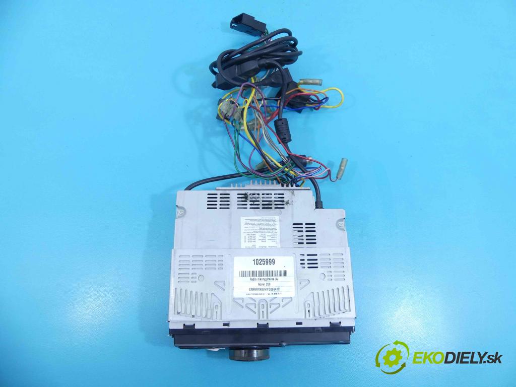 Rover 200 2.0 TD 105 HP manual 77 kW 1994 cm3 3- Radio ALPINE IDA-X300