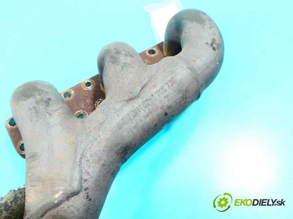 Bmw 5 e39 1996-2003 2.0 24V R6 150 hp manual 110 kW 1991 cm3 4- potrubí výfuk 1740730 (Výfukové potrubí)