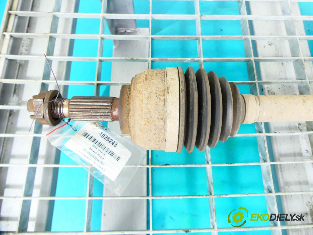 Renault Modus 1.5 dci 82 HP manual 60 kW 1461 cm3 5- poloos ľavé  (Poloosy)