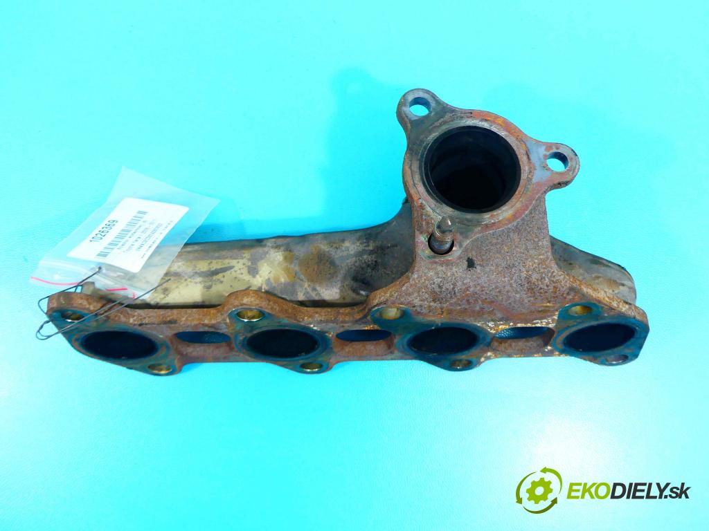 Toyota Yaris II 2005-2011 1.4 D4D 90 hp manual 66 kW 1364 cm3 5- potrubí výfuk  (Výfukové potrubí)