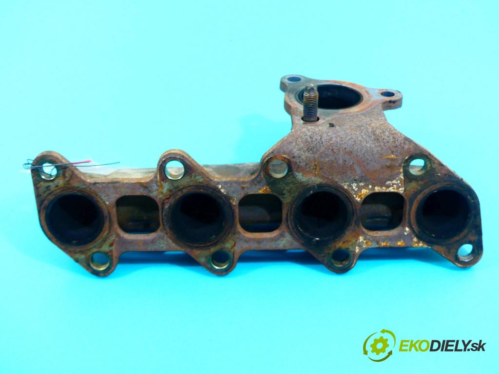 Toyota Yaris II 2005-2011 1.4 D4D 90 hp manual 66 kW 1364 cm3 5- potrubí výfuk  (Výfukové potrubí)