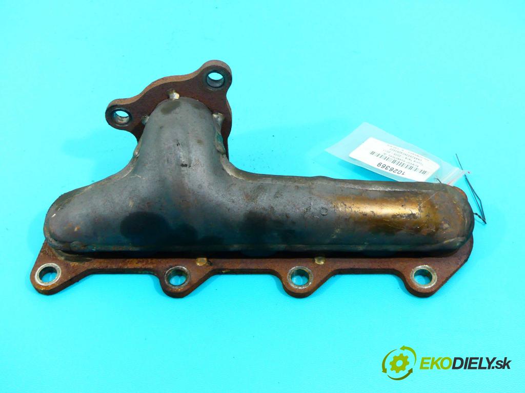 Toyota Yaris II 2005-2011 1.4 D4D 90 hp manual 66 kW 1364 cm3 5- potrubí výfuk  (Výfukové potrubí)