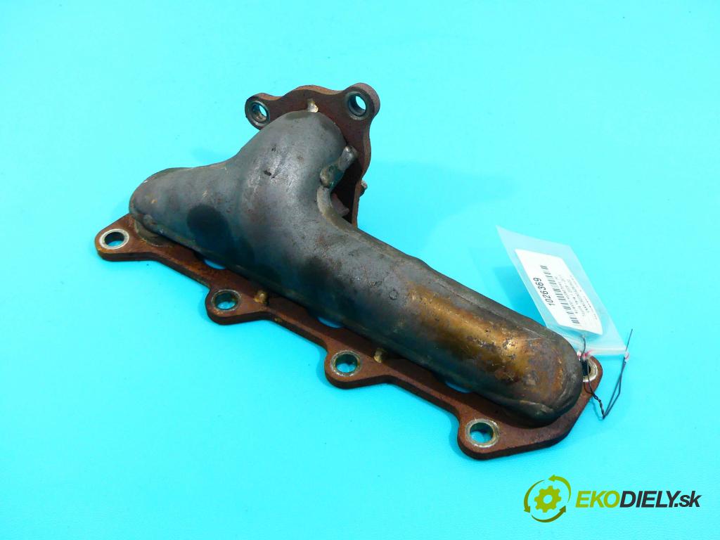 Toyota Yaris II 2005-2011 1.4 D4D 90 hp manual 66 kW 1364 cm3 5- potrubí výfuk  (Výfukové potrubí)