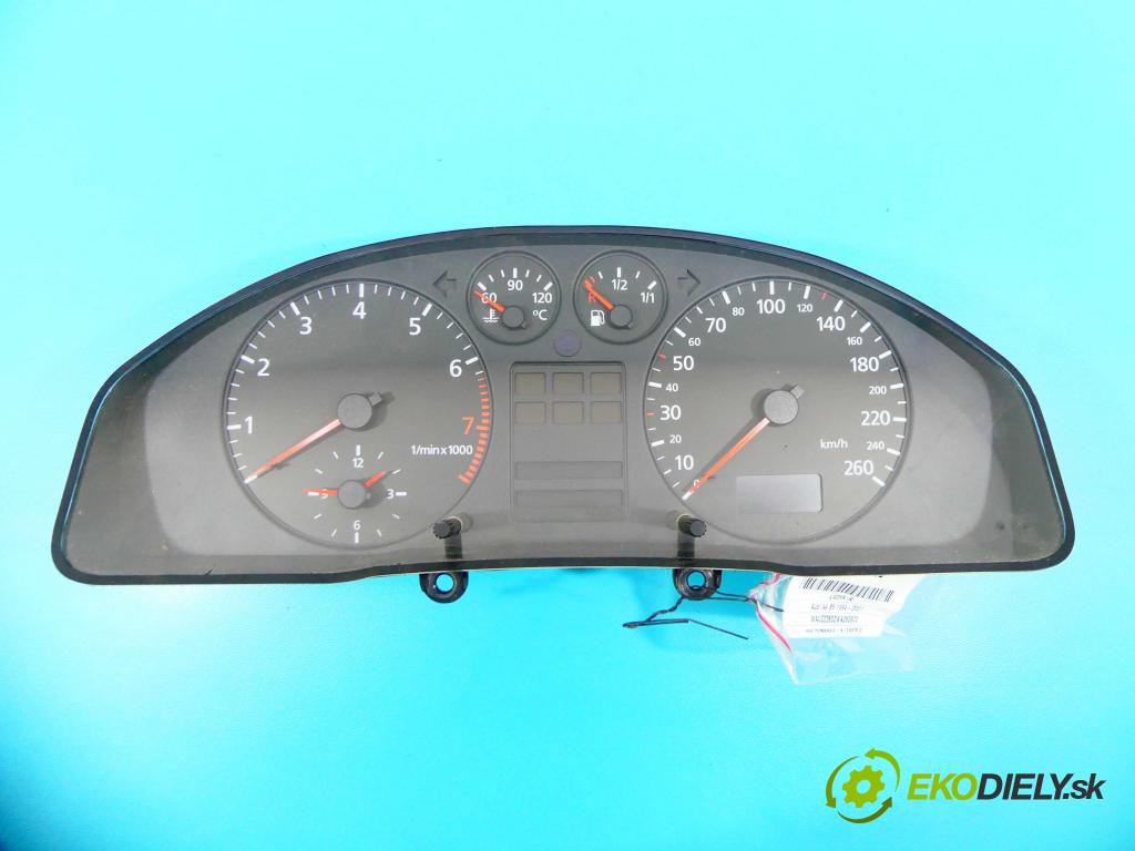 Audi A4 B5 1994-2001 1.6 101 HP manual 74 kW 1595 cm3 4- prístrojovka/ budíky 8D0919861C (Prístrojové dosky, displeje)