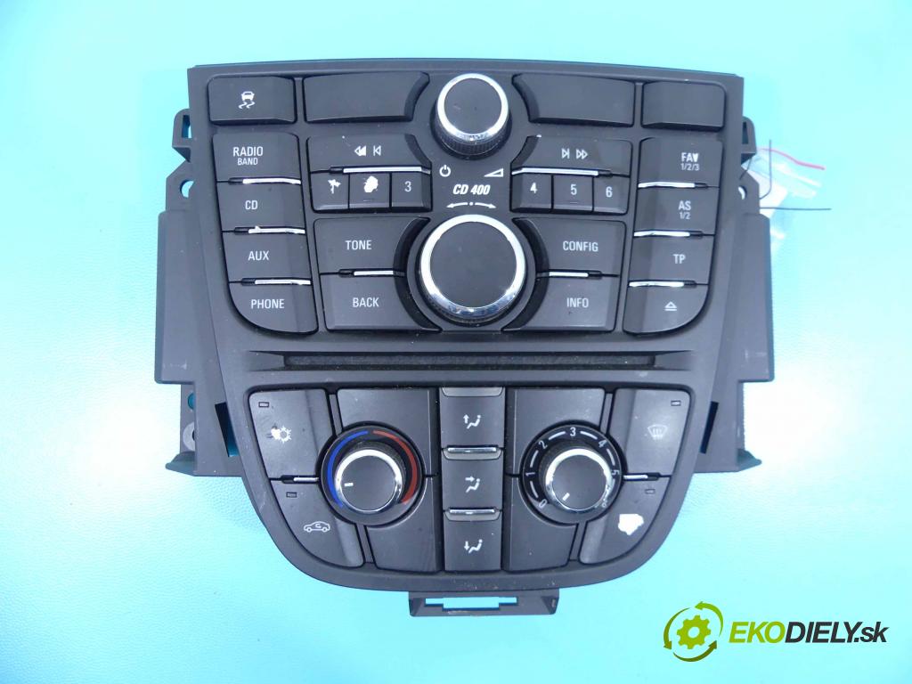 Opel Astra IV 2009-2015 1.4 16v 101 HP manual 74 kW 1398 cm3 5- panel kúrenia 1333721