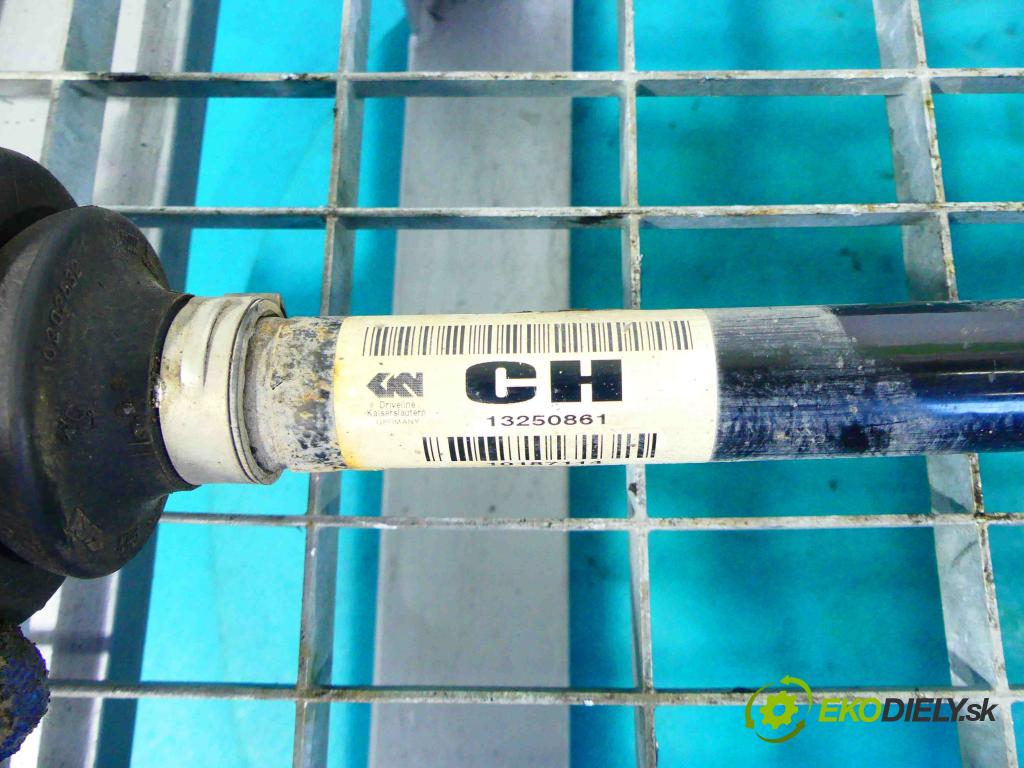 Opel Astra IV 2009-2015 1.4 16v 101 HP manual 74 kW 1398 cm3 5- poloos pravé 13250861 (Poloosy)