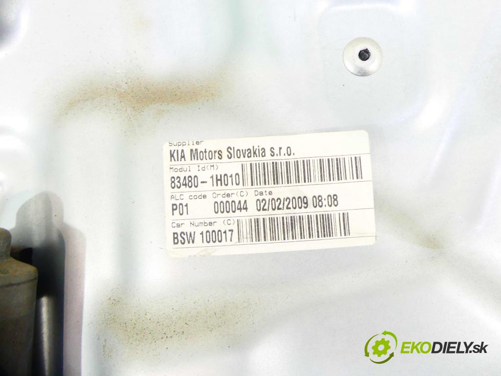 Kia Ceed I 2006-2012 2.0 crdi 140 hp manual 103 kW 1991 cm3 5- mechanismus stahování zadní pravý 834801H010