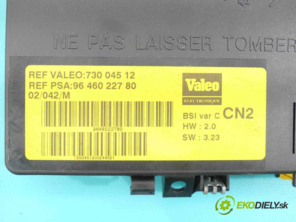 Citroen Xsara II 2000-2004 1.6 16v 109 HP manual 80 kW 1587 cm3 5- modul riadiaca jednotka 9646022780 (Ostatné)