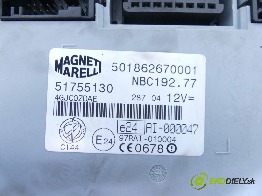 Fiat Stilo 1.9 jtd 116 HP manual 85 kW 1910 cm3 5- modul riadiaca jednotka 51755130 (Ostatné)