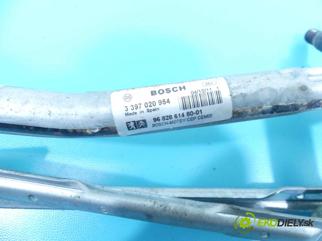 Peugeot Partner II 2008-2018 1.6 hdi 92 hp manual 68 kW 1560 cm3 5- mechanismus stěračů 9682861480-01