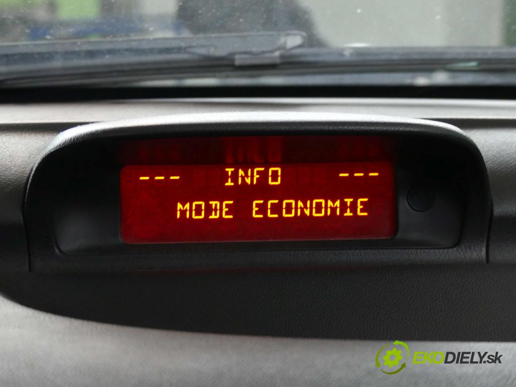Peugeot 307 1.6 hdi 109 hp manual 80 kW 1560 cm3 5- displej 9649862680 (Přístrojové desky, displeje)