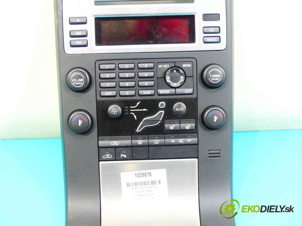 Volvo S80 II 2006- 2.4 D5 163 HP manual 120 kW 2400 cm3 4- panel kúrenia 30774371