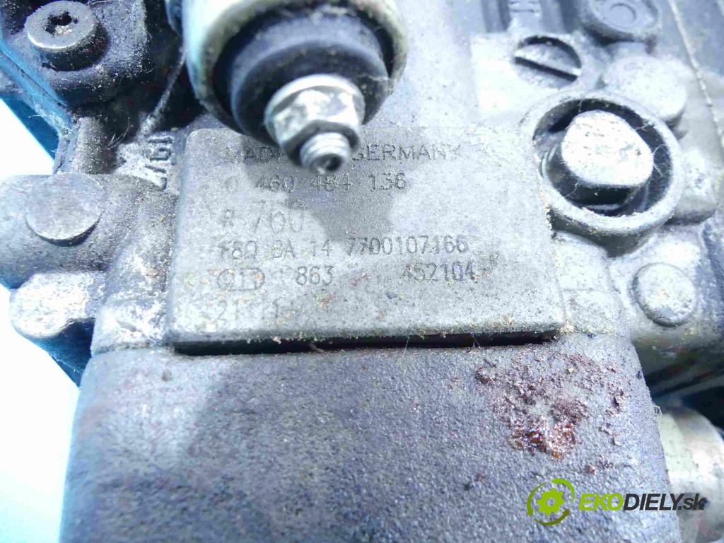 Renault Megane I 1995-2003 1.9d 64 HP manual 47 kW 1870 cm3 5- čerpadlo vstrekovacia 0460484136 (Vstrekovacie čerpadlá)