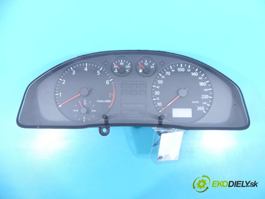 Audi A4 B5 1994-2001 1.6 101 HP manual 74 kW 1595 cm3 5- prístrojovka/ budíky 8D0919861C (Prístrojové dosky, displeje)