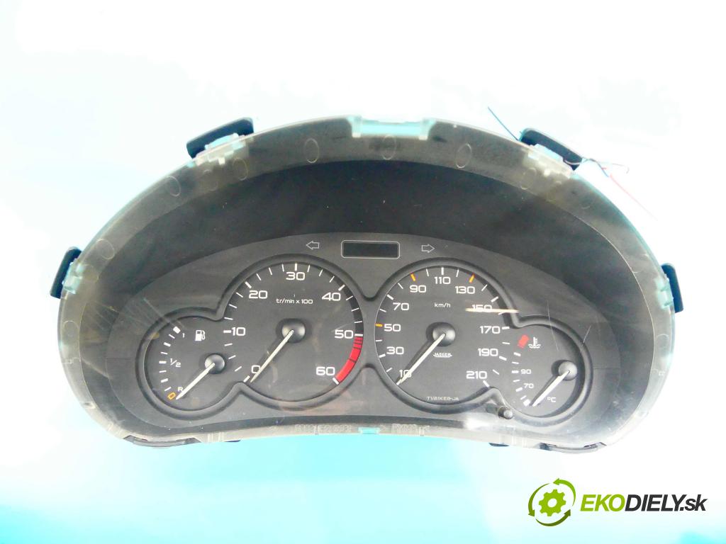 Peugeot 206 1.9d 69KM manual 51 kW 1868 cm3 5- prístrojovka/ budíky 9634961080 (Prístrojové dosky, displeje)