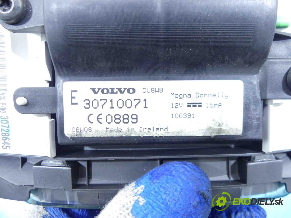 Volvo V50 1.6d 109 HP manual 80 kW 1560 cm3 5- prístrojovka/ budíky 30710071 (Prístrojové dosky, displeje)