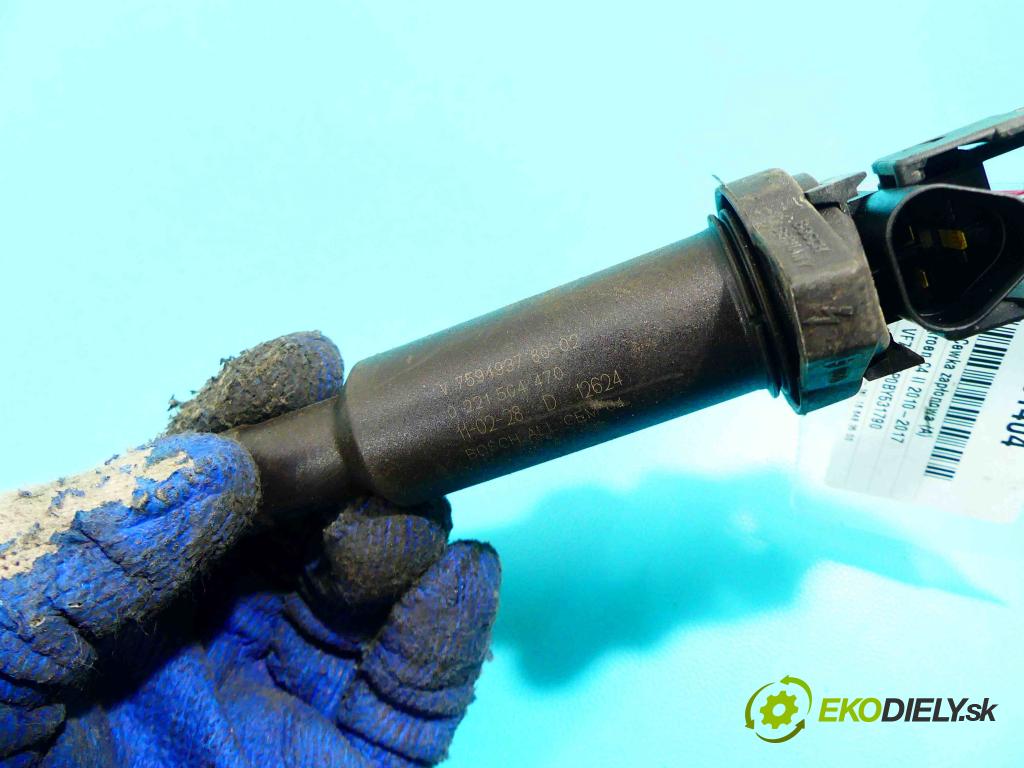 Citroen C4 II 2010-2017 1.4 VTI 95 HP manual 70 kW 1397 cm3 5- cievka zapaľovacia 0221504470 (Zapaľovacie cievky, moduly)