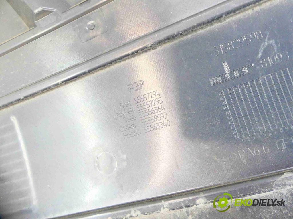 Opel Zafira B 2005-2014 1.9 CDTI 150 hp manual 110 kW 1910 cm3 5- kryt motoru horní 55557294